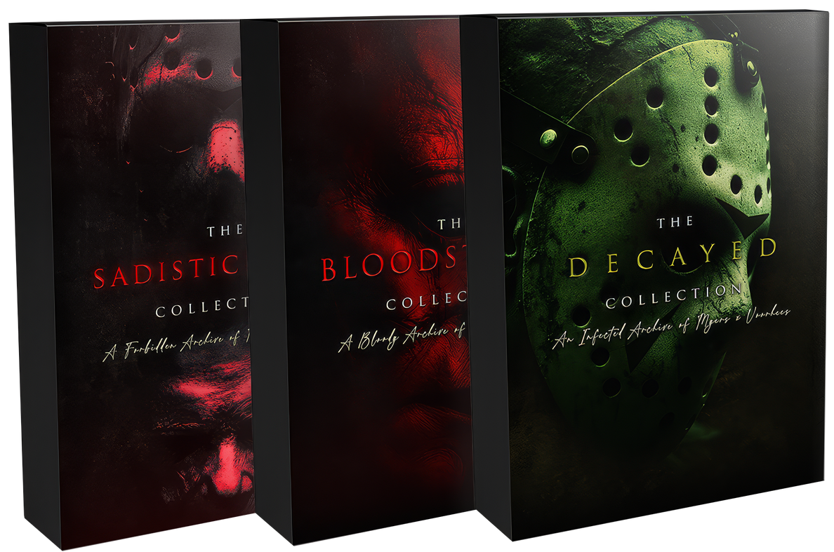 The Sadistic Stares, Bloodstained and Decayed collection boxes